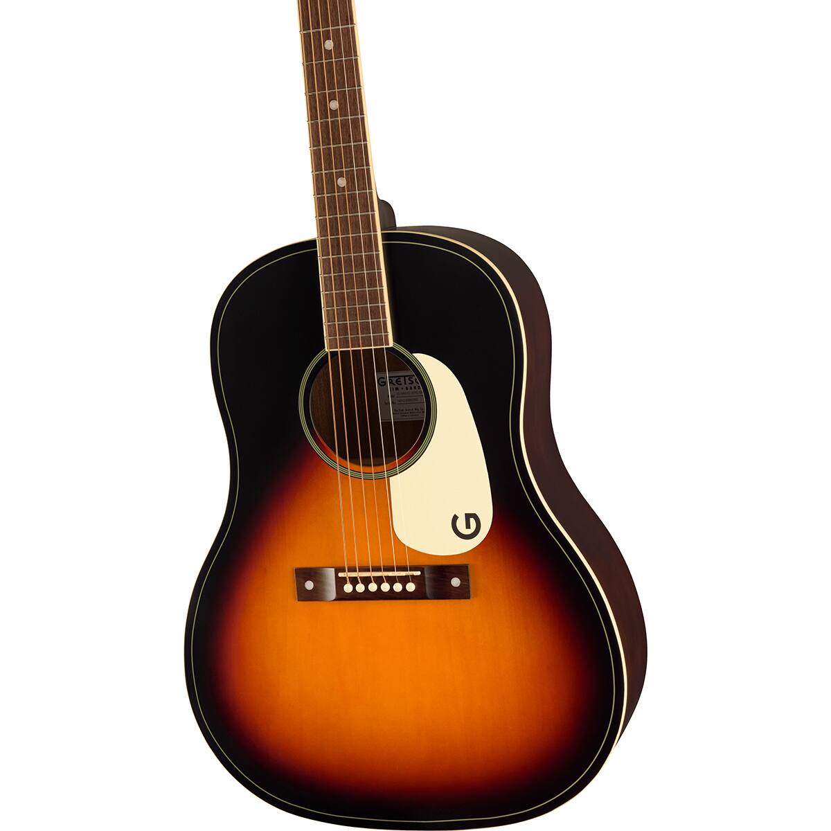 Alt View 3. Gretsch - Gretsch Jim Dandy Series Dreadnought Acoustic Guitar, Rex Burst.