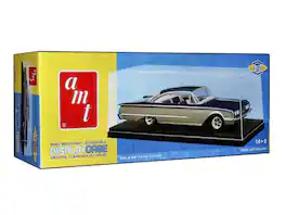 Collectible Display Show Case for 1/24-1/25 Scale Model Cars by AMT - Gray