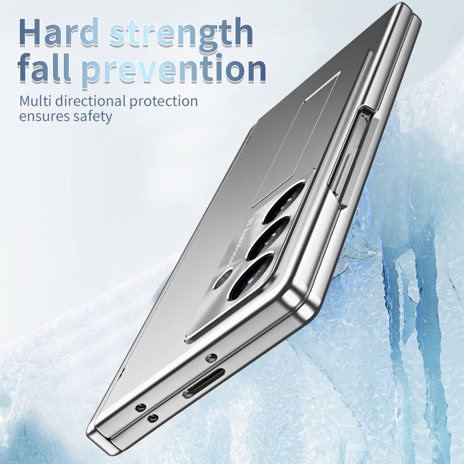 Hard strength fall prevention  
Multi directional protection ensures safety