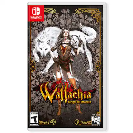 NINTENDO SWITCH
Walhachia Reign of Dracula
TEEN FREE AGENT
ESRB - T (Teen 13+)