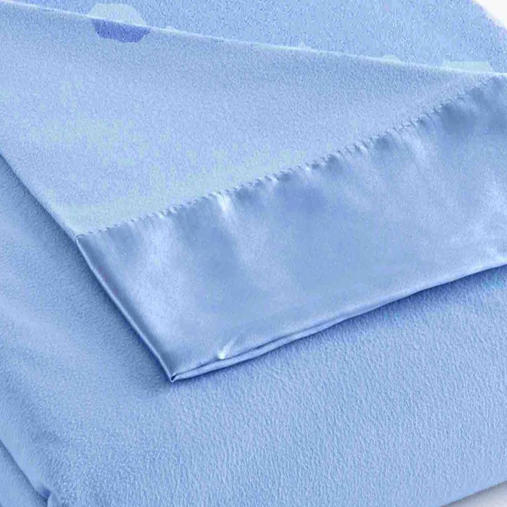 Front. Shavel Home Products - Shavel Home Products Micro Flannel All Seasons Lightweight Sheet Blanket - Perfect for Year-Round Comfort - Morning Glory.