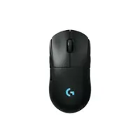 Logitech - PRO 2 LIGHTSPEED Lightweight Optical HERO 44K DPI Gaming Mouse with 4 Customizable and Switchable Magnetic Side Buttons - Wireless - Black - Front_Zoom