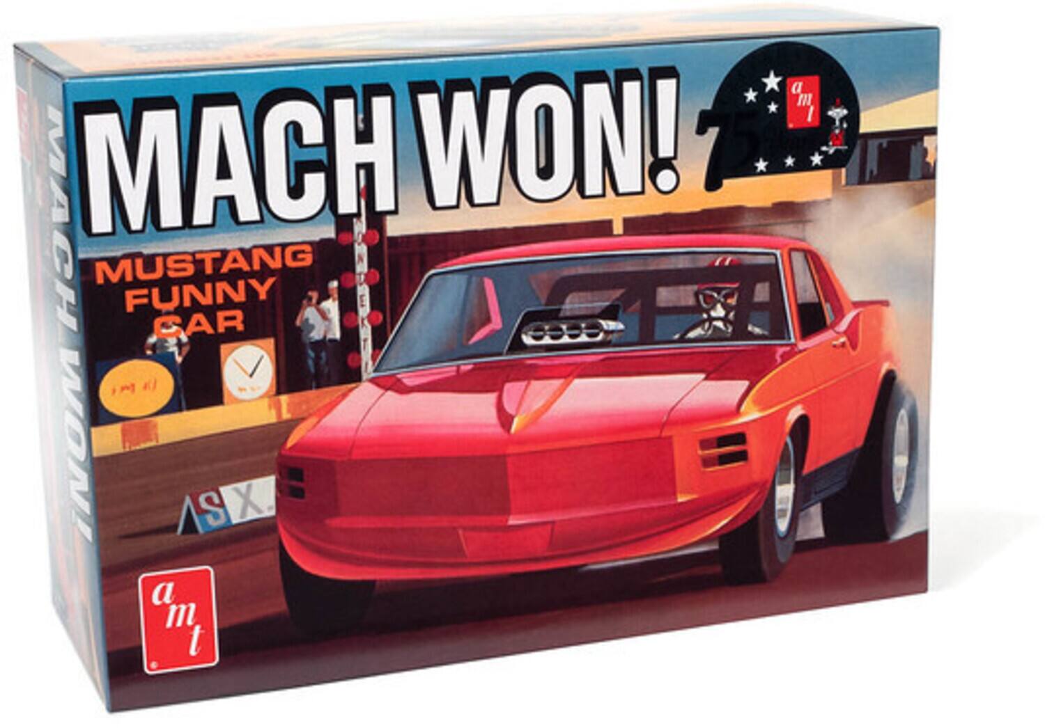 MACH WON!  
MACH MUSTANG FUNNY CAR  
ASX  
a m t