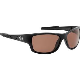 Flying Fisherman - Down Sea Polarized Sunglasses - Matte Black/Vermillion