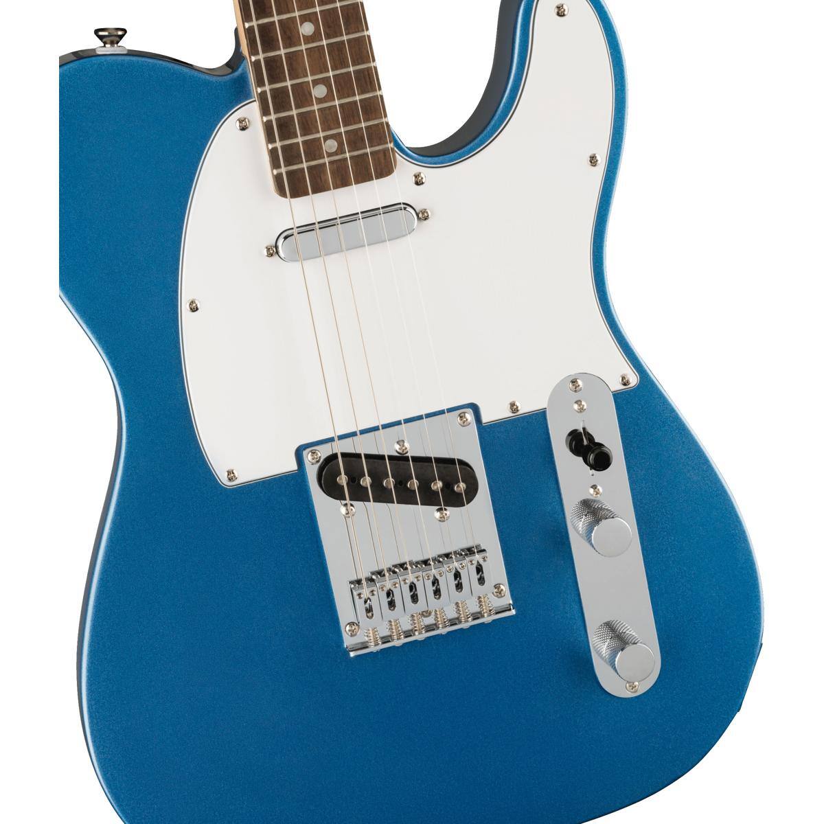 Alt View 2. Squier - Squier Affinity Series Telecaster Electric Guitar, Laurel Fingerboard, Lake Placid Blue.