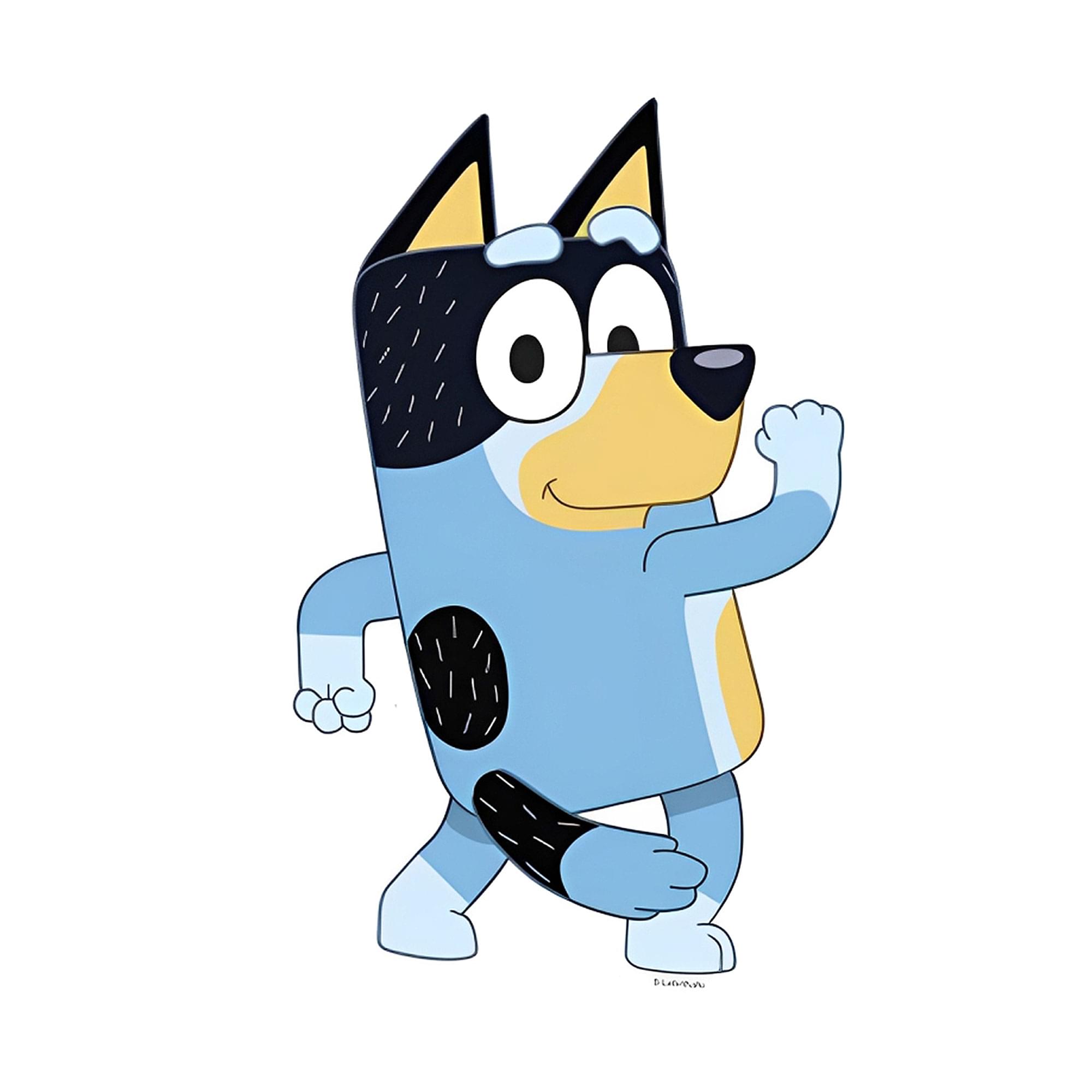 Alt View 10. Disguise - Bluey Treat Your Trunk Kit - Blue.