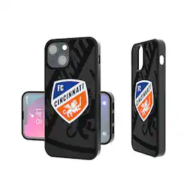 Keyscaper - MLS - FC Cincinnati Bump Case with 8.2ft Drop Protection - 14 Pro Max - Multicolor
