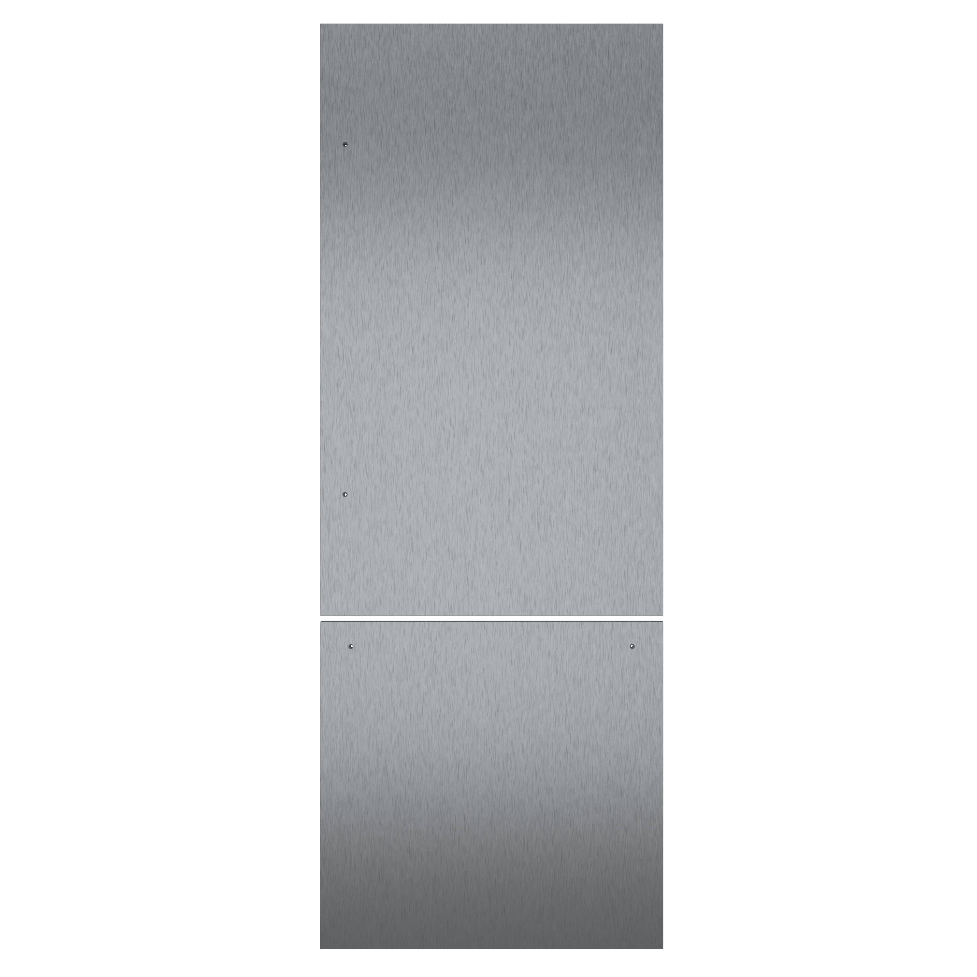 Front. Thermador - Door Panel Kit for T30IB Bottom Freezer Refrigerator - Stainless Steel.