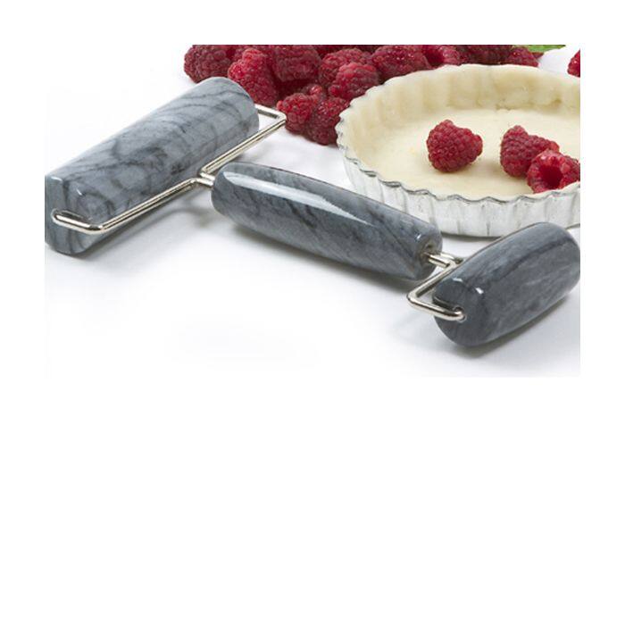 Alt View 1. Norpro - Marble Pastry and Pizza Roller - Gray.