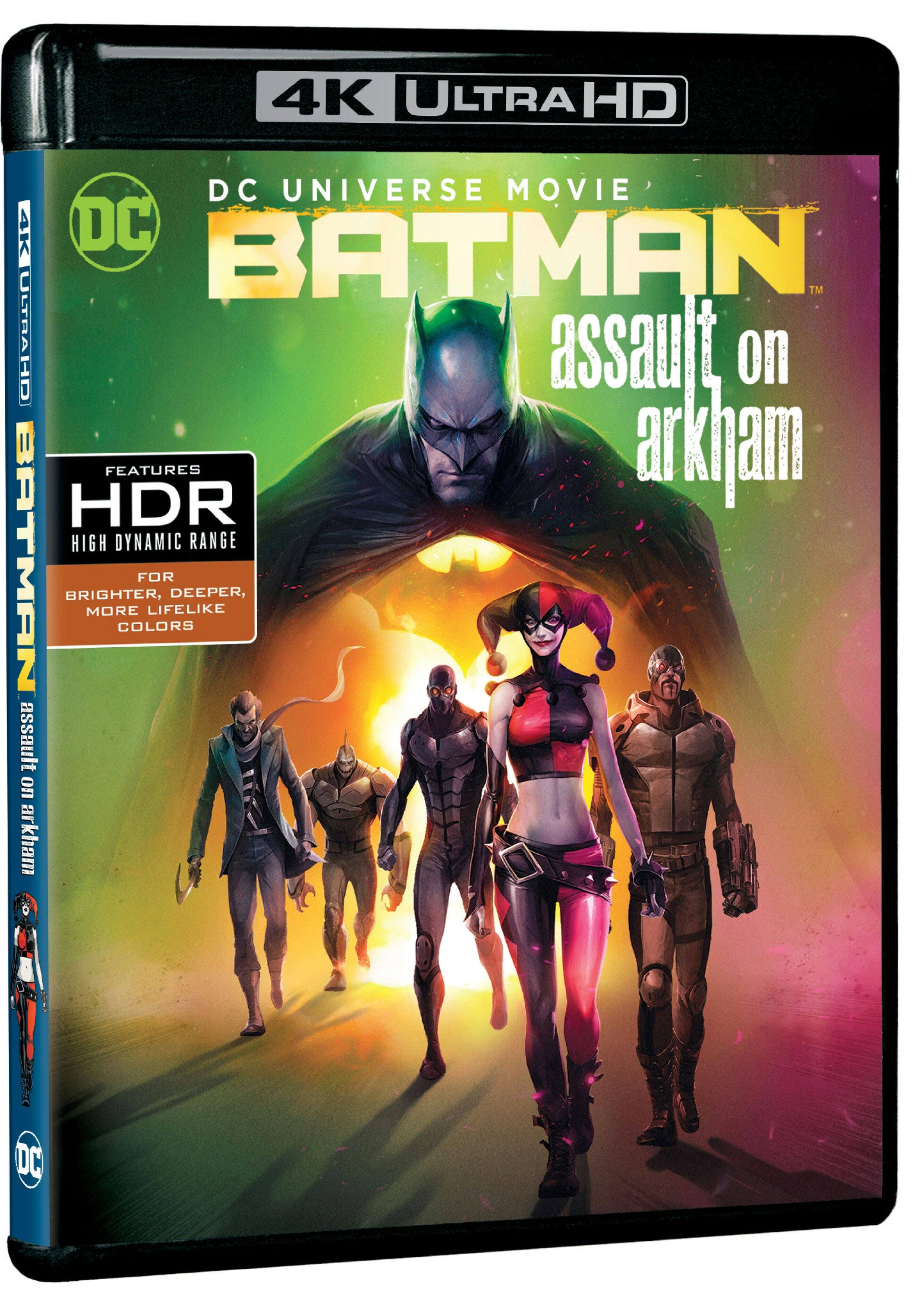 Angle. Batman: Assault on Arkham   - 4K Blu-Ray.