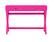 Angle. Linon Home Décor - Penrose Two-Drawer Campaign-Style Writing Desk - Raspberry Pink.