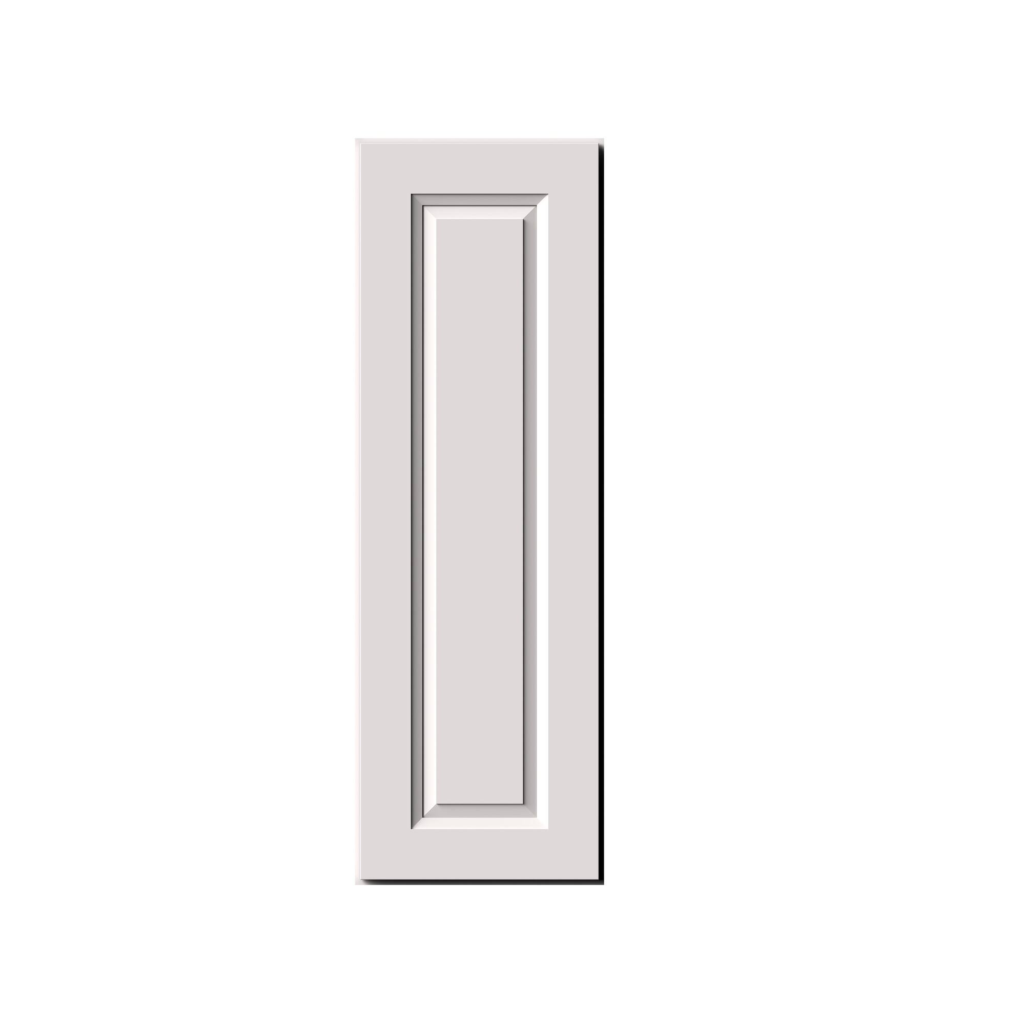 Alt View 1. Boyel Living - 12-in W x 36-in H x 12-in D Shaker RTA Kitchen Wall Cabinet with Soft-Close Doors - Glacier White.