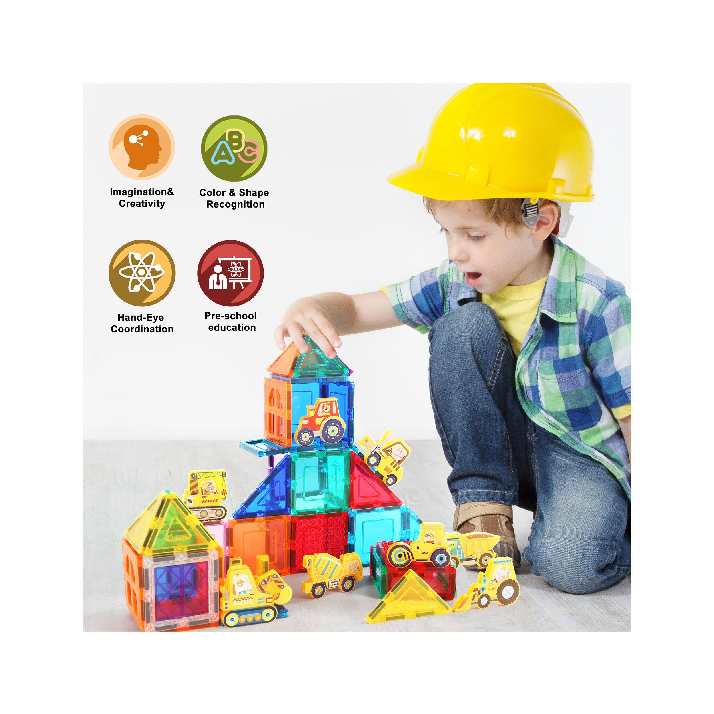 Imagination & Creativity, Color & Shape Recognition, Hand-Eye Coordination, Pre-school Education