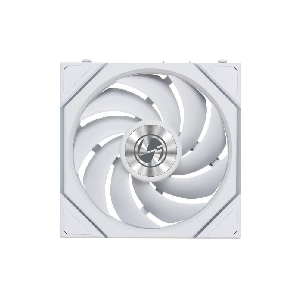 Left. Lian Li - UNI FAN TL Flex 120mm Normal Blade ARGB Fan, Single Pack, Infinity Mirror, Controller Not Included(12TL1F1W) - White.
