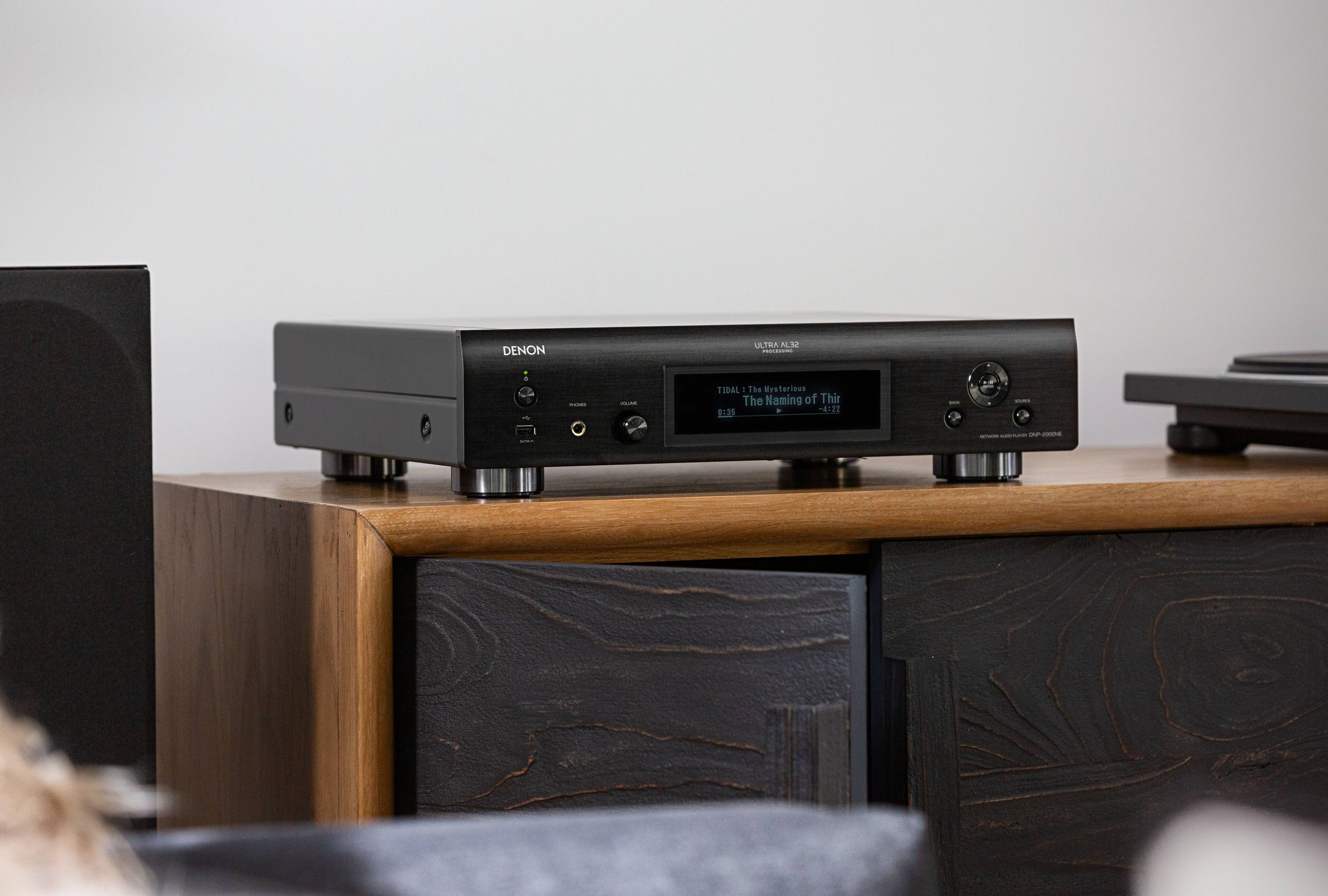 Alt View 14. Denon - DNP-2000NE Network Audio Player with HEOS, Alexa Compatible - Black.