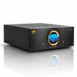 OSD Audio - Nero XMAX2 Reference Class A/B Stereo Power Amplifier, 600W x2 at 8 Ohms, XLR and USB-C DAC - Black