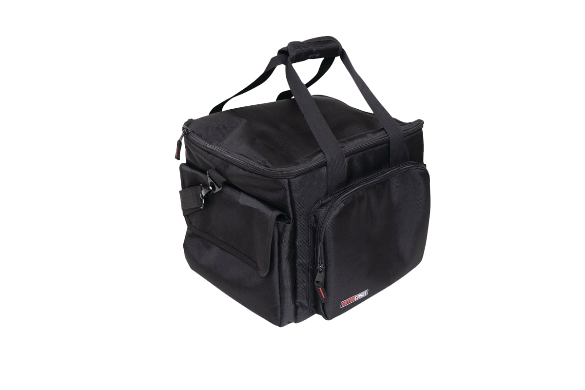 Gator Frameworks - SM Cable & Accessory Organization Gig Bag, w/ Multiple Exterior & Interior Pockets for Storing Smaller Cables