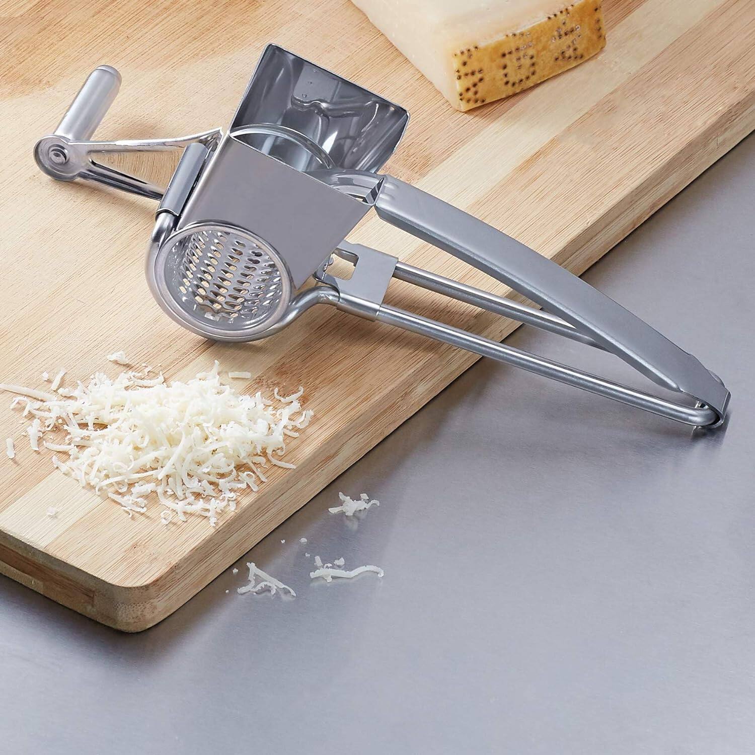 Alt View 1. Giantpower - Stainless Steel Single Drum Rotary Cheese Grater.