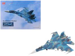 Hobby Master - Sukhoi Su-27K Sea Flanker Aircraft Carrier Admiral Kuznetsov Mediterranean Sea 1996 Russian Navy Air Power 1/72 - Multicolor