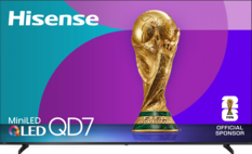 Hisense MiniLED QLED QD7 - FIFA WORLD CUP™ OFFICIAL SPONSOR