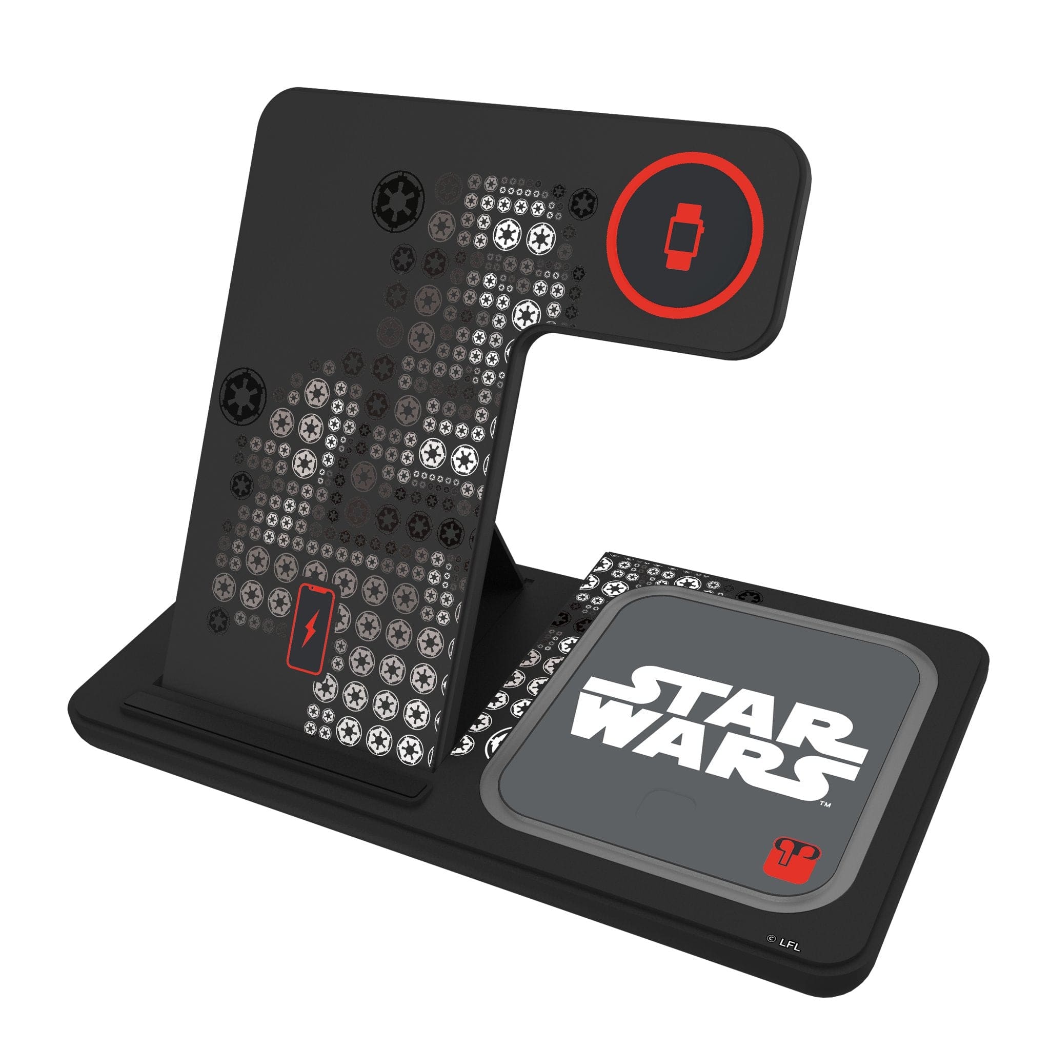 Keyscaper - Star Wars: A New Hope Quadratic 3 in 1 Charging Station - Stormtrooper