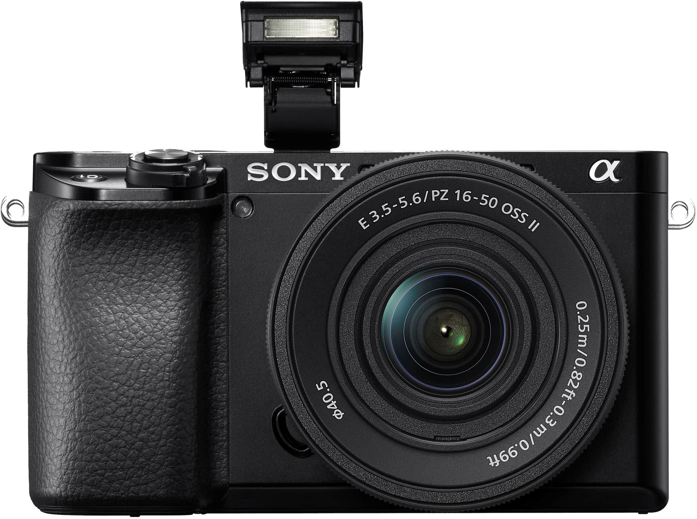 Sony Alpha 6100 APS C Mirrorless Camera 4K Video Camera with E PZ