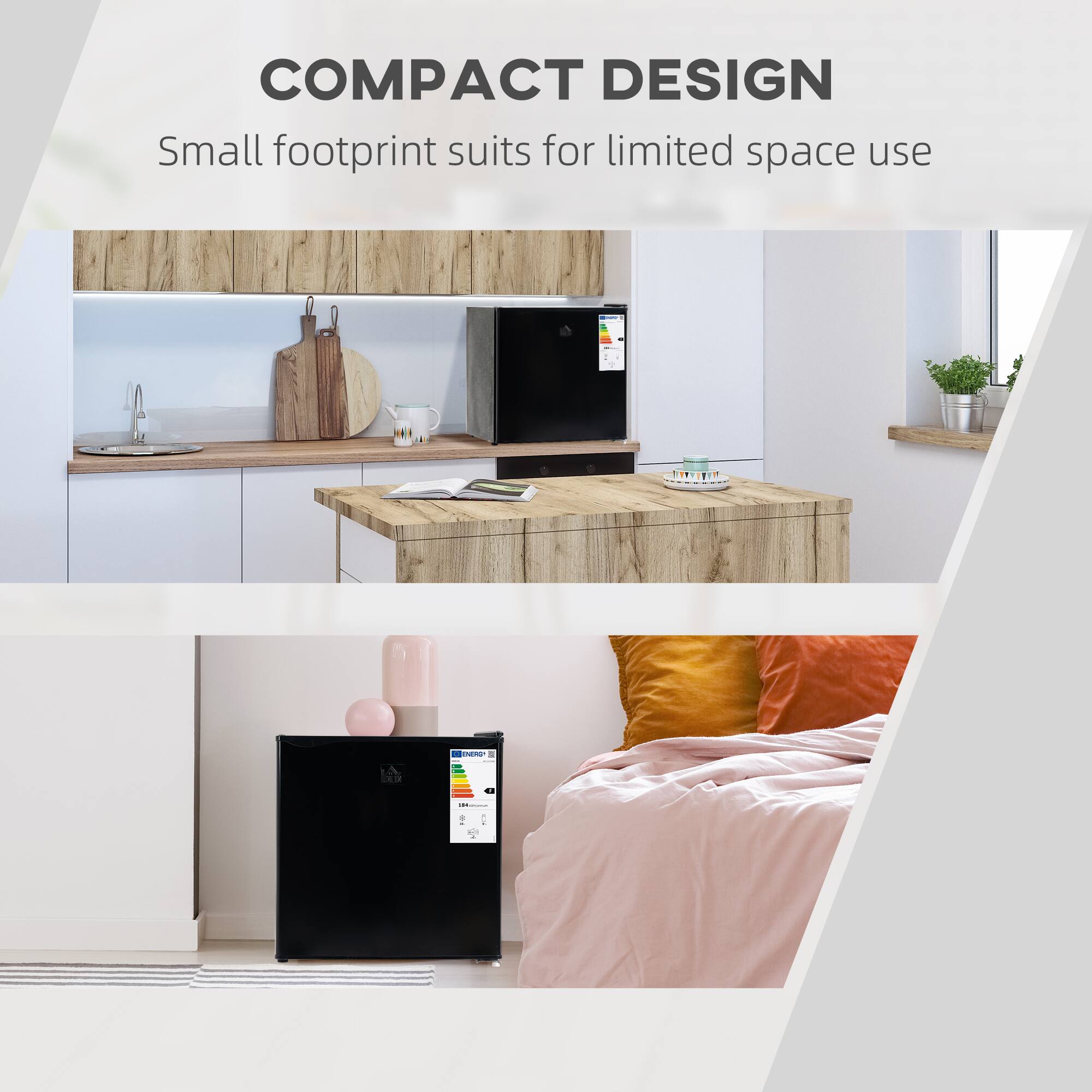 COMPACT DESIGN  
Small footprint suits for limited space use