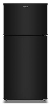 Amana - 14 Cu. Ft. Top-Freezer Refrigerator With A Large Crisper Drawer - Black