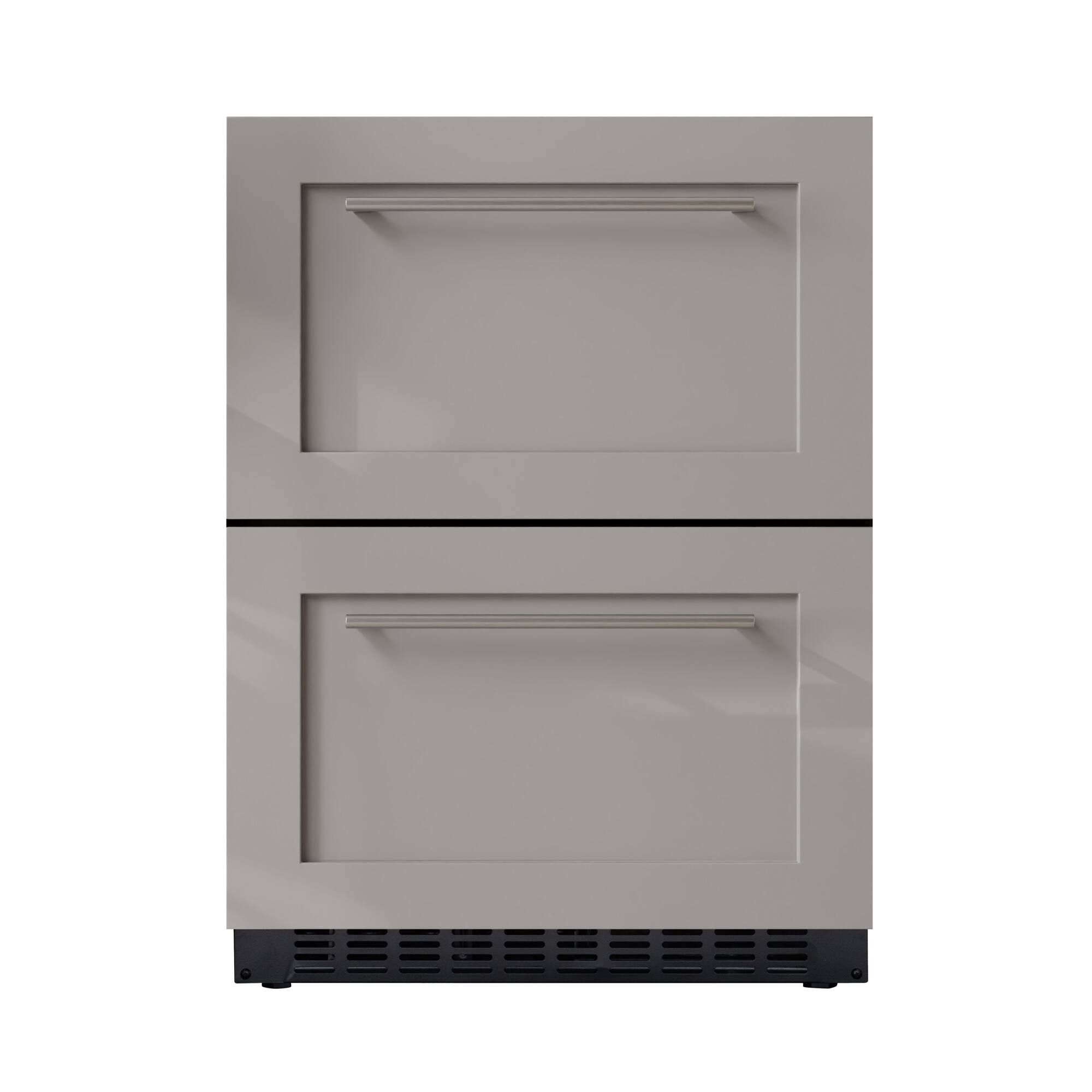 Angle. Koolmore - 23 in. Panel Ready Two-Drawer Refrigerator and Freezer (KM-BIR1D1F-PR) - Black.