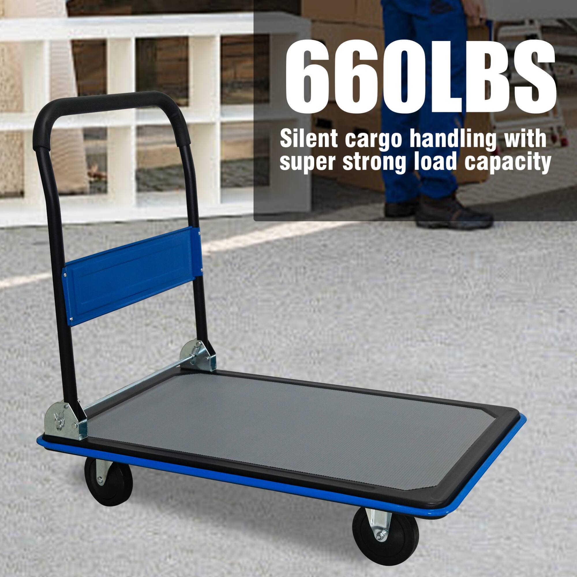660LBS  
Silent cargo handling with super strong load capacity