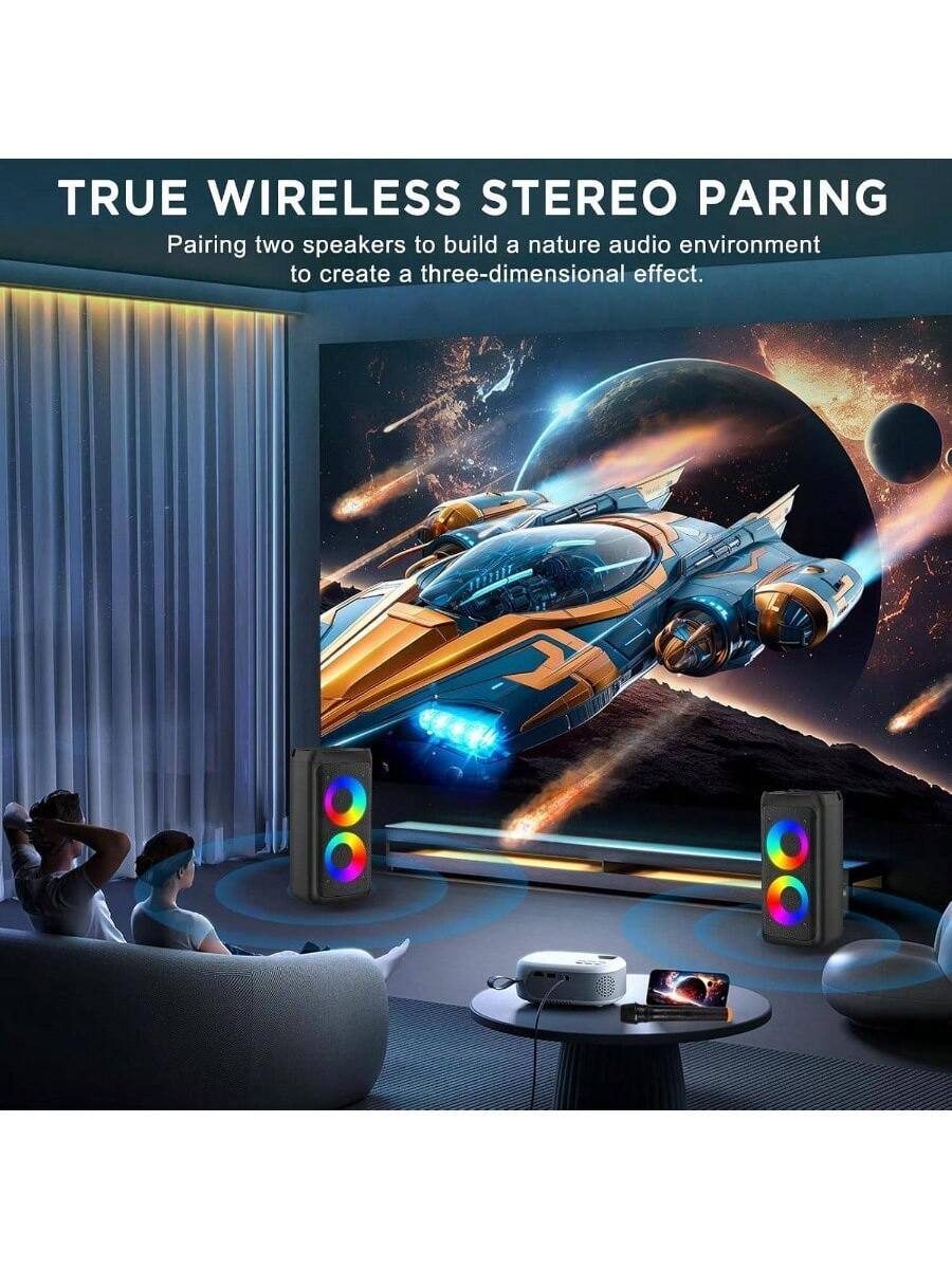 TRUE WIRELESS STEREO PARING  
Pairing two speakers to build a nature audio environment to create a three-dimensional effect.