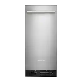 KitchenAid - 15" 25-Lb. Ice Maker - PrintShield Stainless Finish