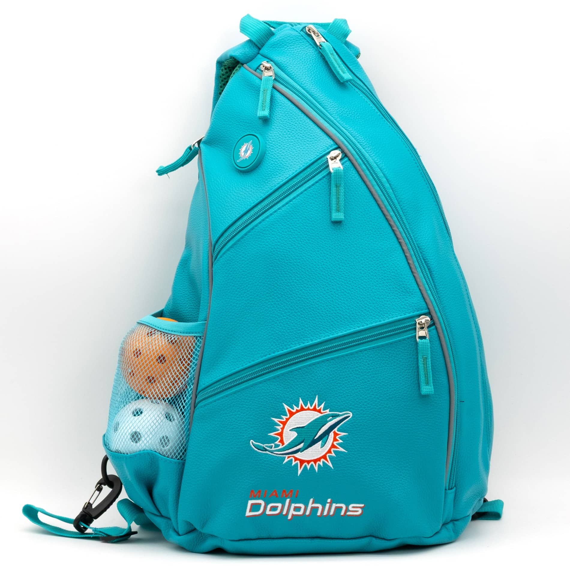 Team Golf - Miami Dolphins Embroidered Team Backpack - Multicolor