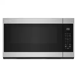KitchenAid - 1.9 Cu. Ft. Microwave Hood Combination with Auto Functions - Stainless Steel