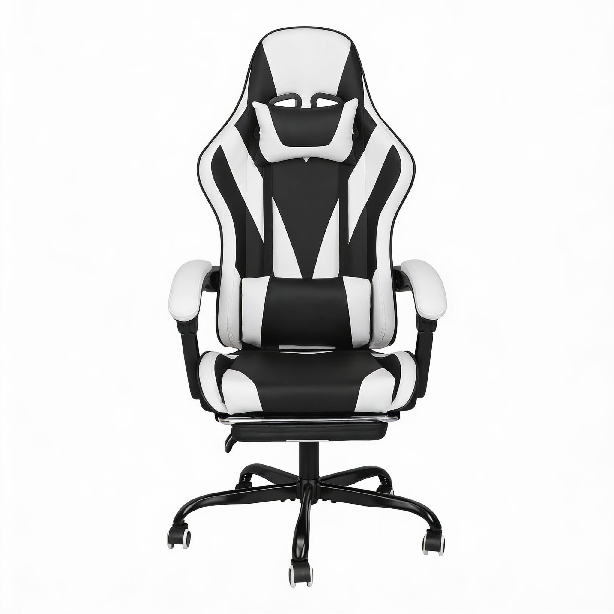 Black/White 20"D x 19.3"W x 53"H