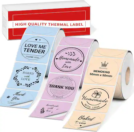 HIGH QUALITY THERMAL LABEL
LOVE ME TENDER
THANK YOU
Homemade with Love
BAKED with LOVE
YOU ARE TOO KIND
THANK YOU SO MUCH
Thank you
for supporting small business
handmade with LOVE
Homemade with LOVE
Baked with LOVE
MEMOKING
50mm x 50mm
