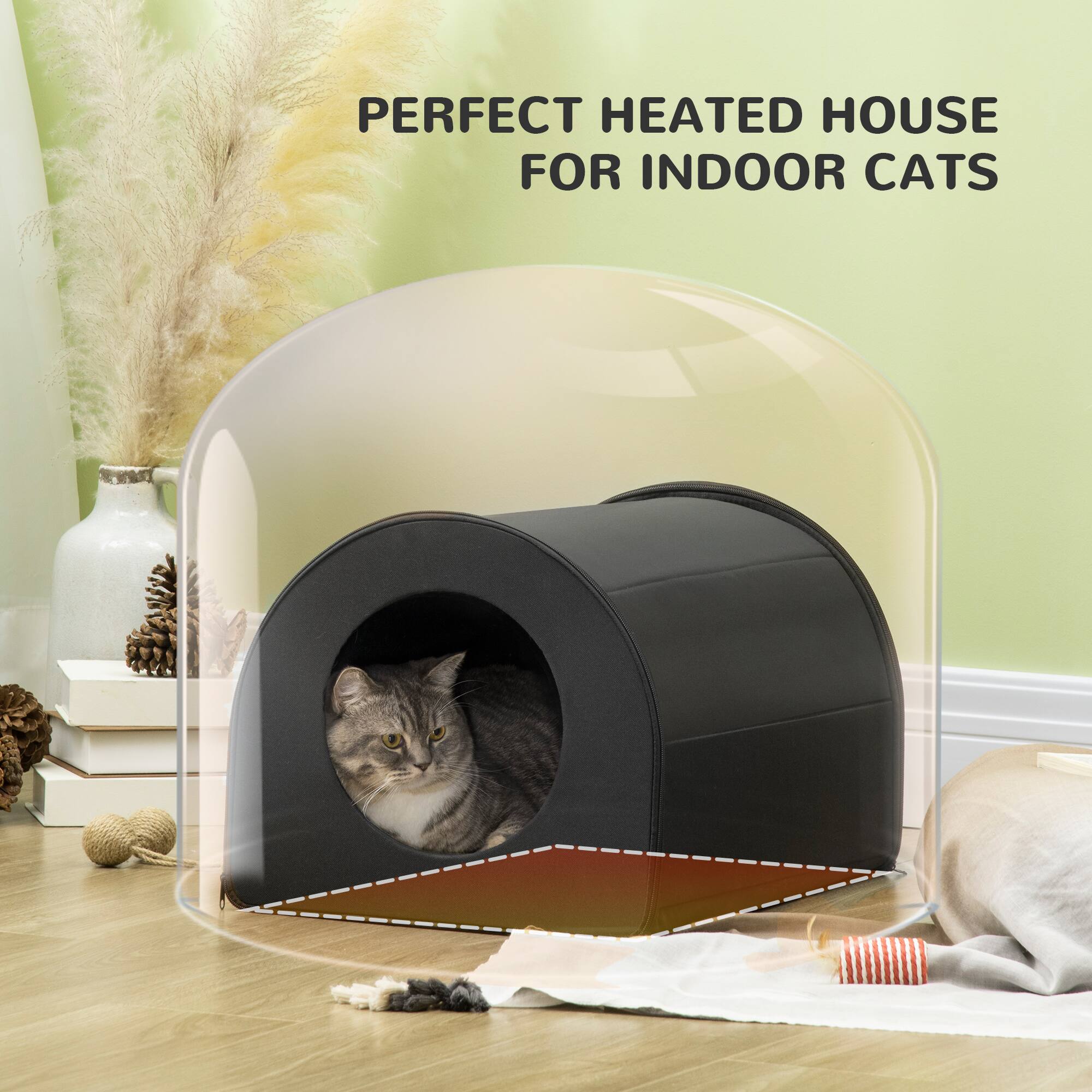 PERFECT HEATED HOUSE FOR INDOOR CATS