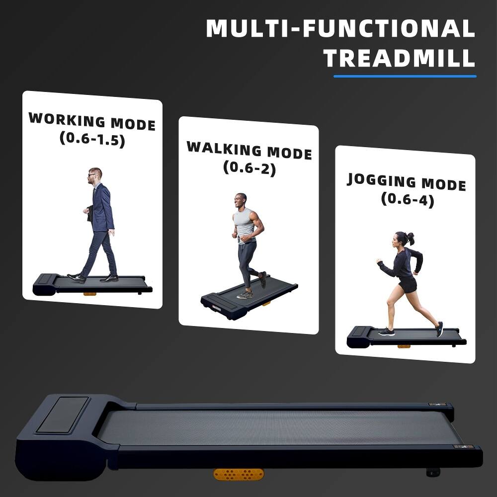MULTI-FUNCTIONAL TREADMILL

WORKING MODE (0.6-1.5)

WALKING MODE (0.6-2)

JOGGING MODE (0.6-4)