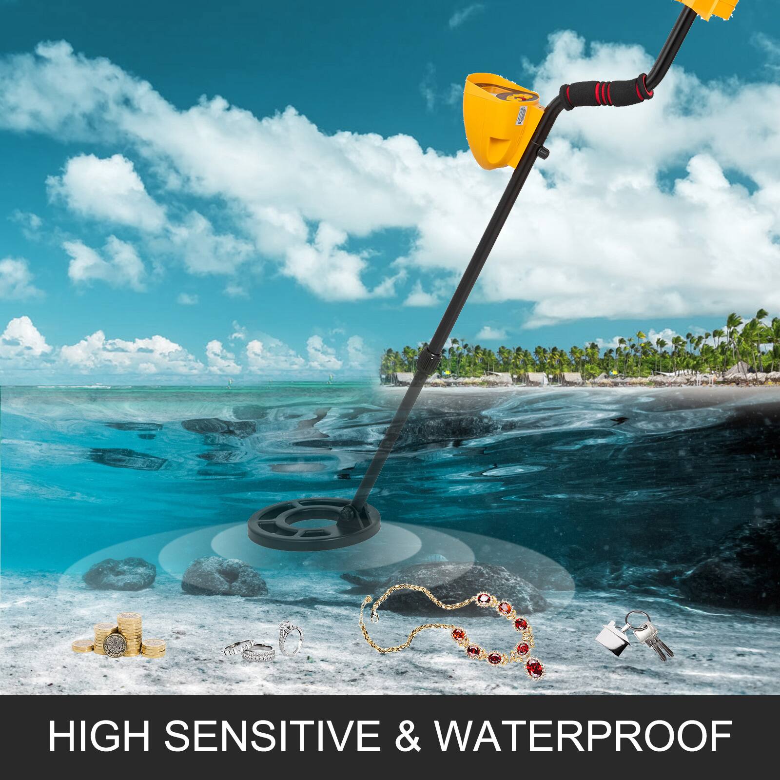 HIGH SENSITIVE & WATERPROOF