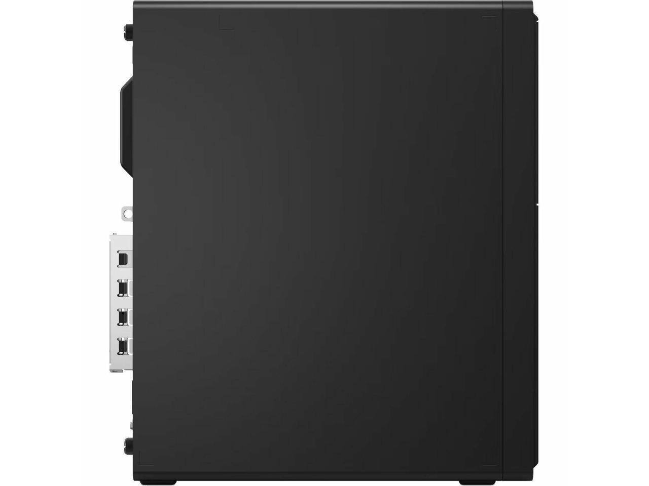 Alt View 4. Lenovo - Lenovo ThinkCentre M70s Gen 6 - Intel Core Ultra 7 265 - 16GB - 512GB SSD - Windows 11 Pro - DVD-Writer - Wi-Fi 6 - Black.