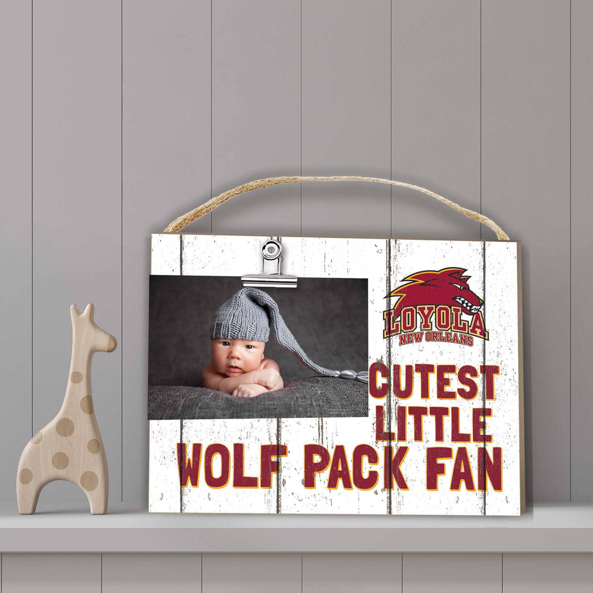 LOYOLA NEW ORLEANS CUTEST LITTLE WOLF PACK FAN