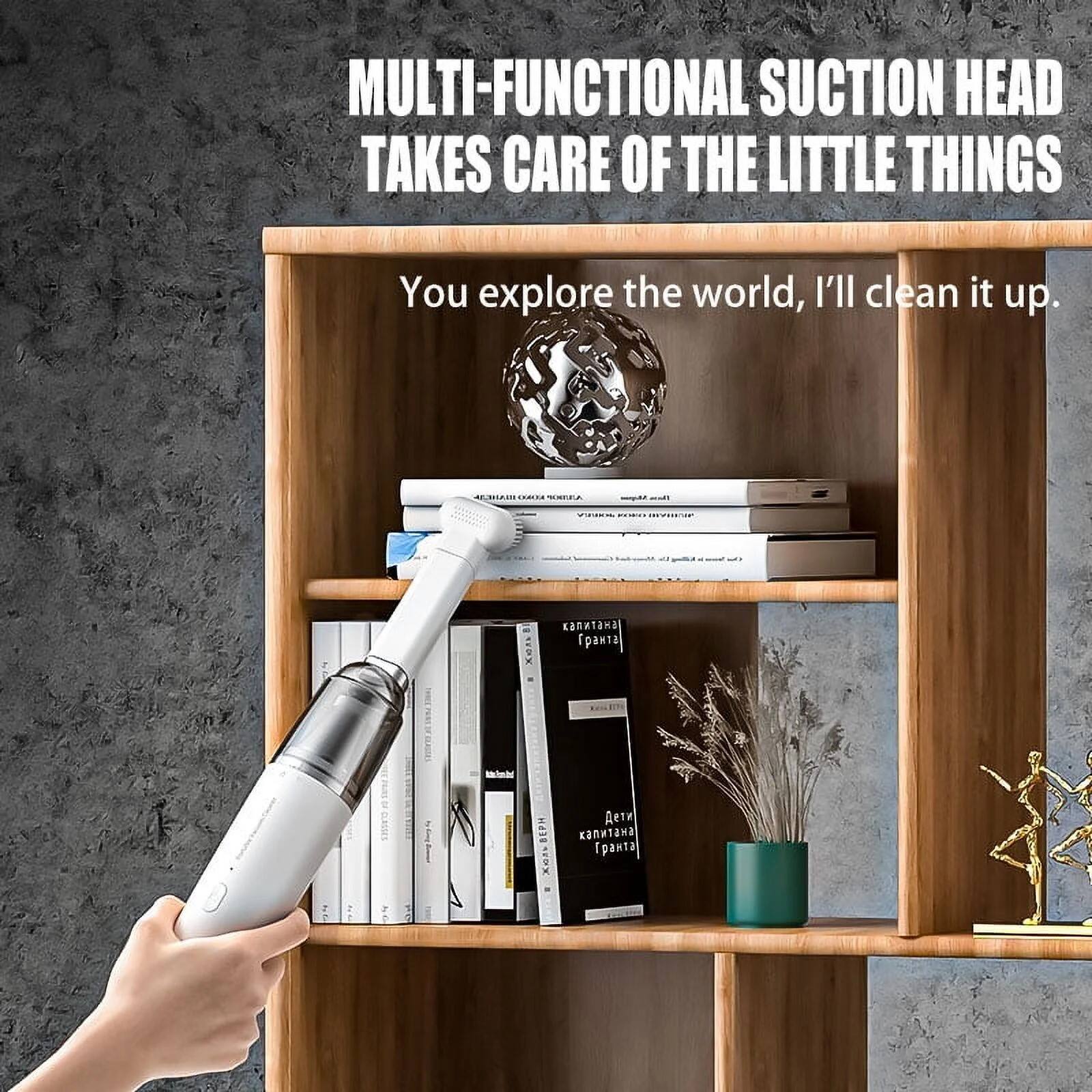 MULTI-FUNCTIONAL SUCTION HEAD TAKES CARE OF THE LITTLE THINGS

You explore the world, I'll clean it up.