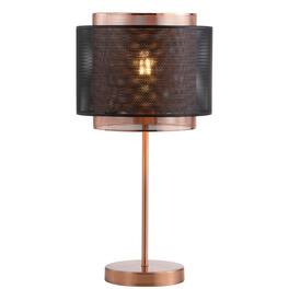 Jonathan Y - Tribeca 19.7" Metal LED Table Lamp, /Black - Copper