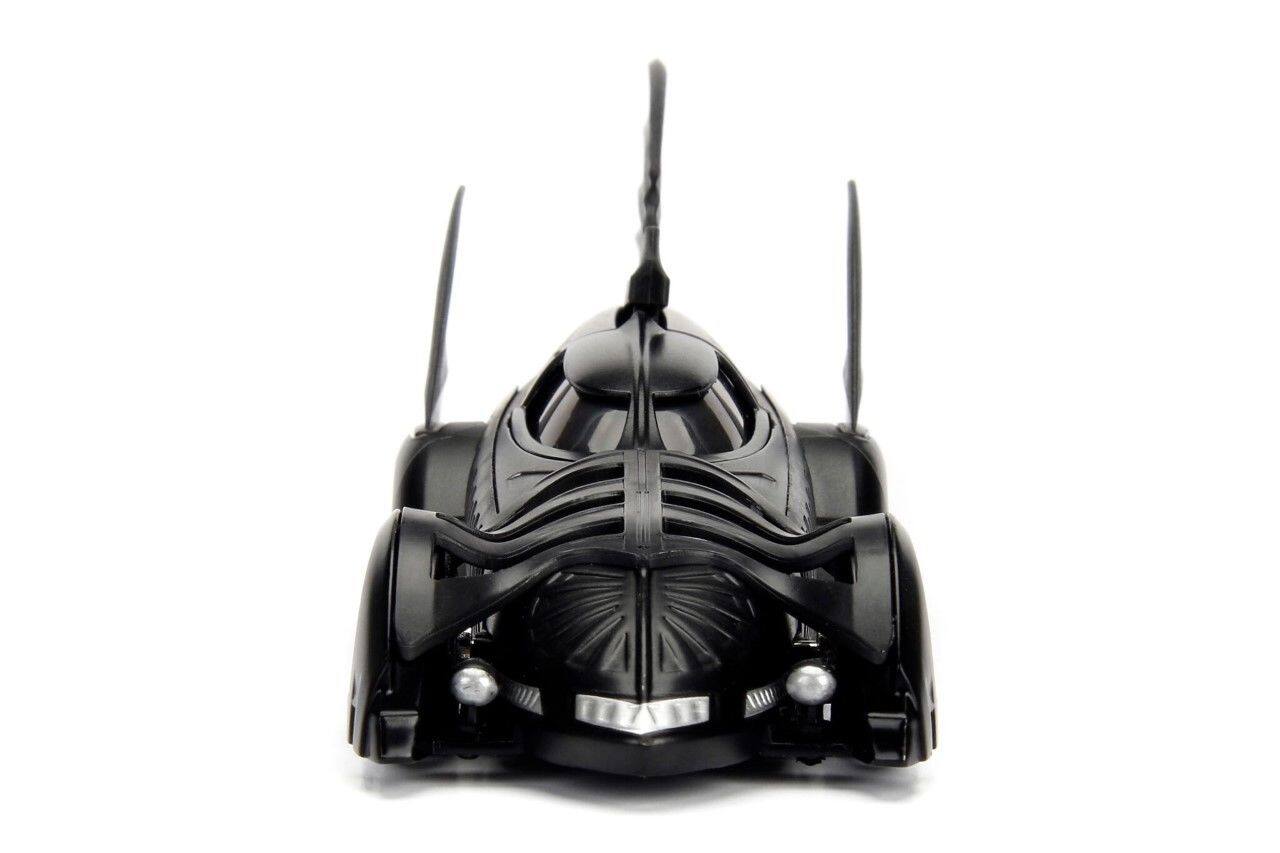 Alt View 1. Jada Toys - DC Batman Forever - Hollywood Rides - 1:32 '95 Batmobile Die-Cast Car   - COLLECTIBLES - Multicolor.