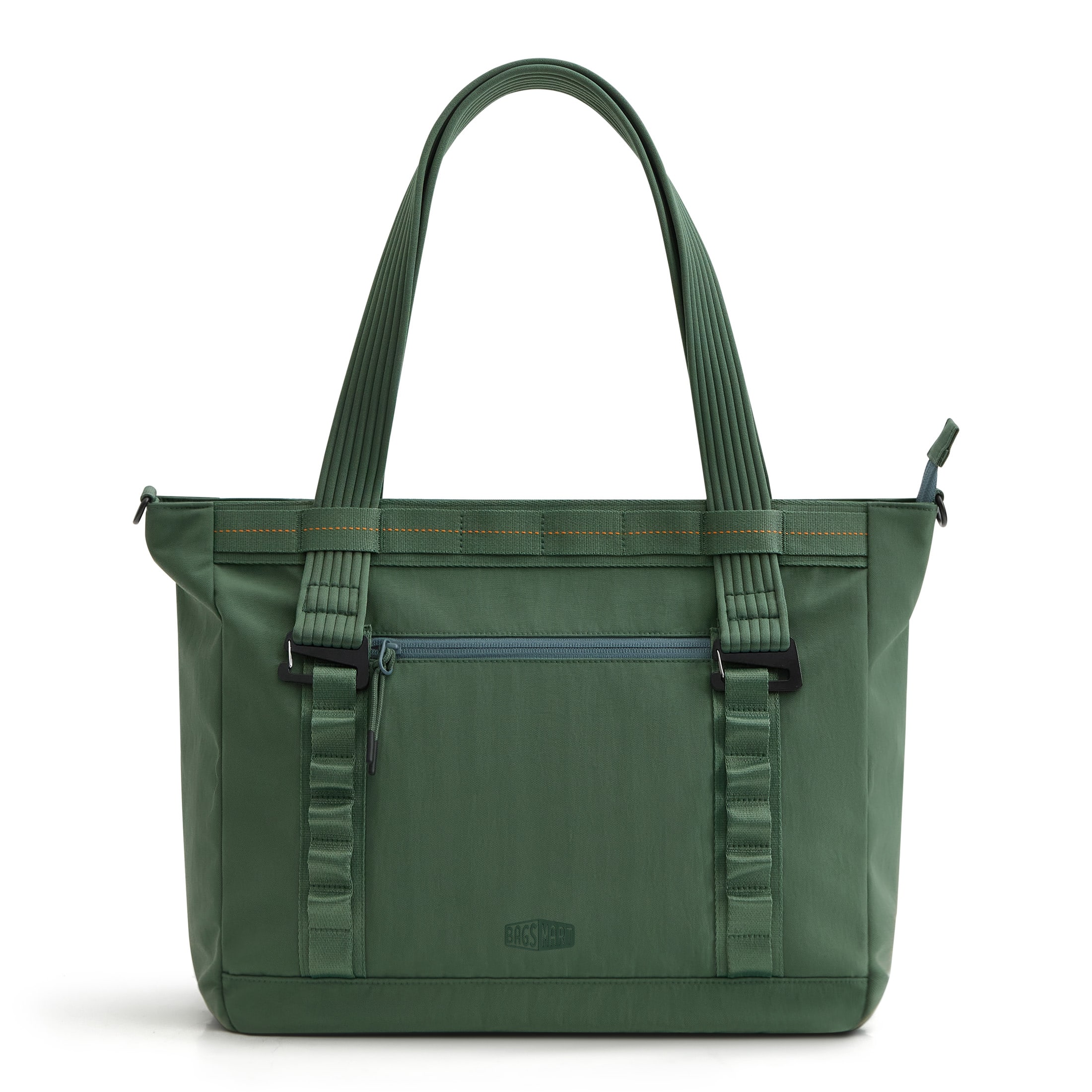 "Bagsmart - Moss Tote Bag for Women, Lightweight Shoulder Bag for 15.6""Laptop, Water-Resistant Handbag for Work Travel - Army Green" price history on PriceWatchPro