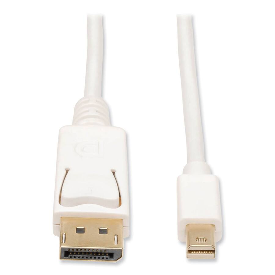 Displayport Cable Front Tripp Lite P583 010 10 ft. Mini DisplayPort to DisplayPort 4K Adapter ...