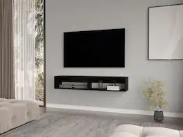 APRILSOUL - Floating Tv Stand Moore Living Room - Black