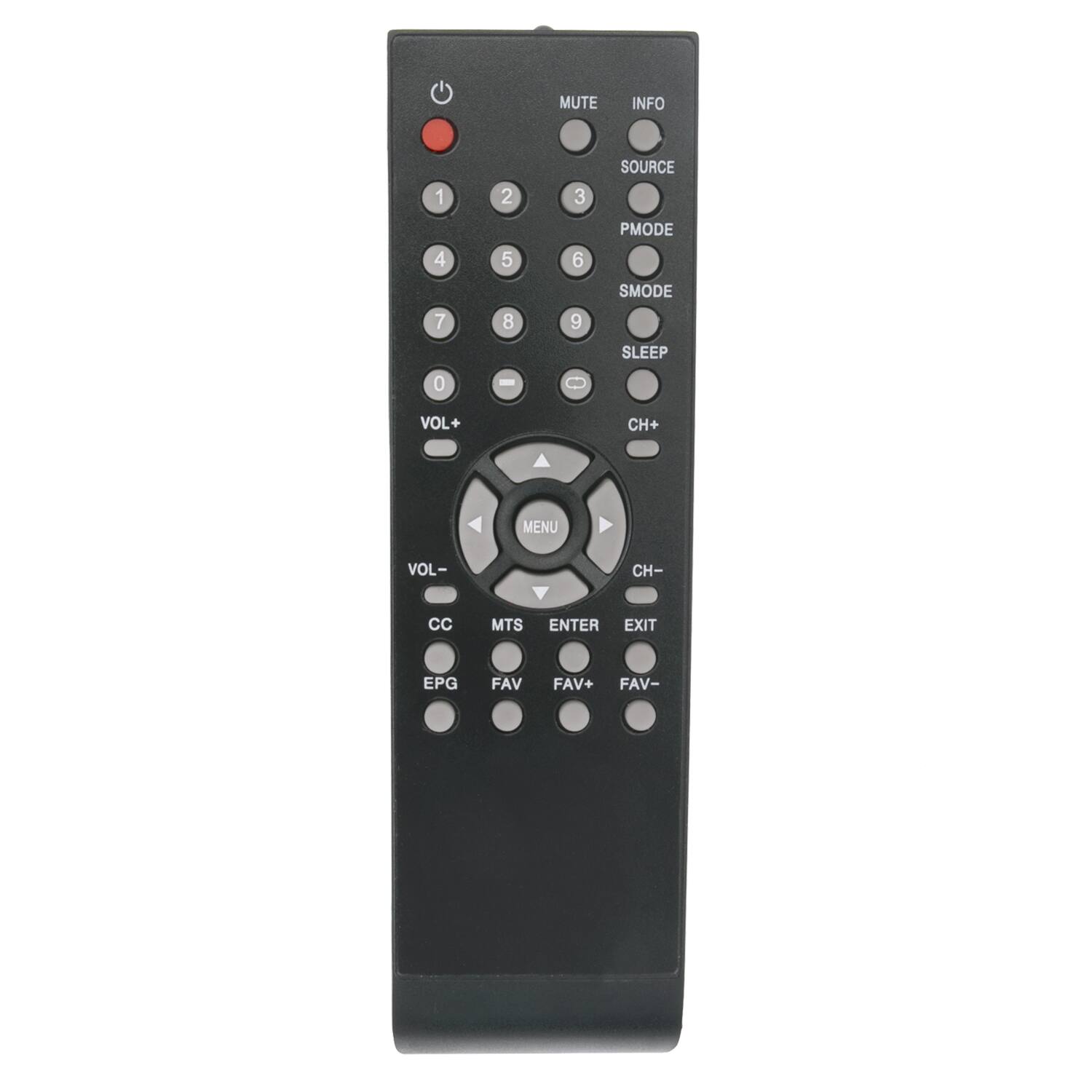 ALLIMITY - Replacement Remote Control, Fit for Proscan/Curtis TV PLED5529A-C PLDED3996A-C2 PLDED5066A-E PLCD3271A-C PLED2243A - Black