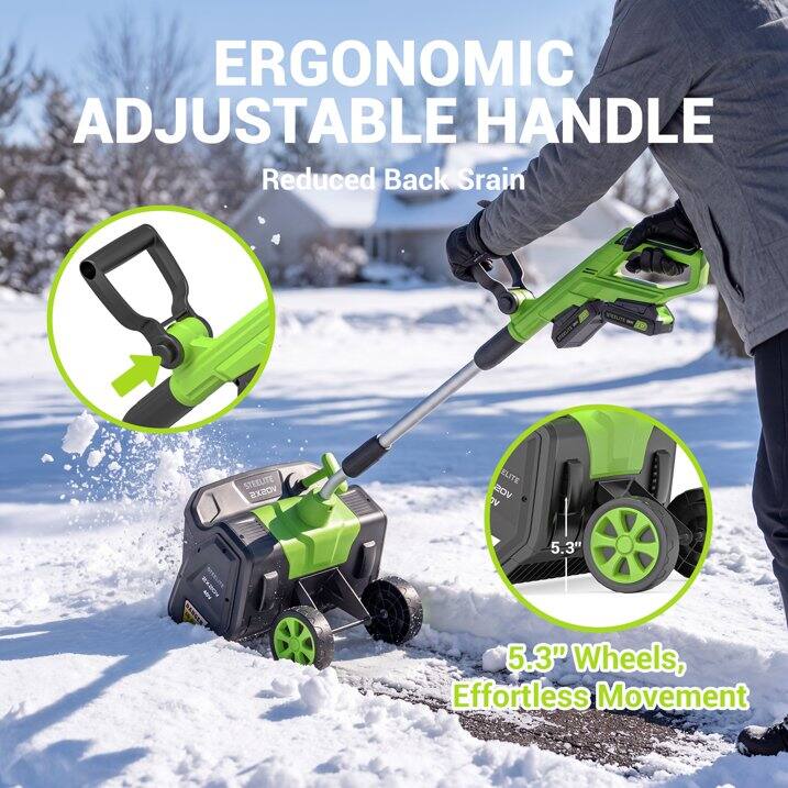 ERGONOMIC ADJUSTABLE HANDLE Reduced Back Strain

STEELITE 2130V

5.3" Wheels, Effortless Movement