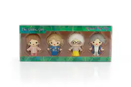 Monogram - The Golden Girls 4-Piece Foam Figural Backpack Clip Figure Box Set Toynk Exclusive - Green